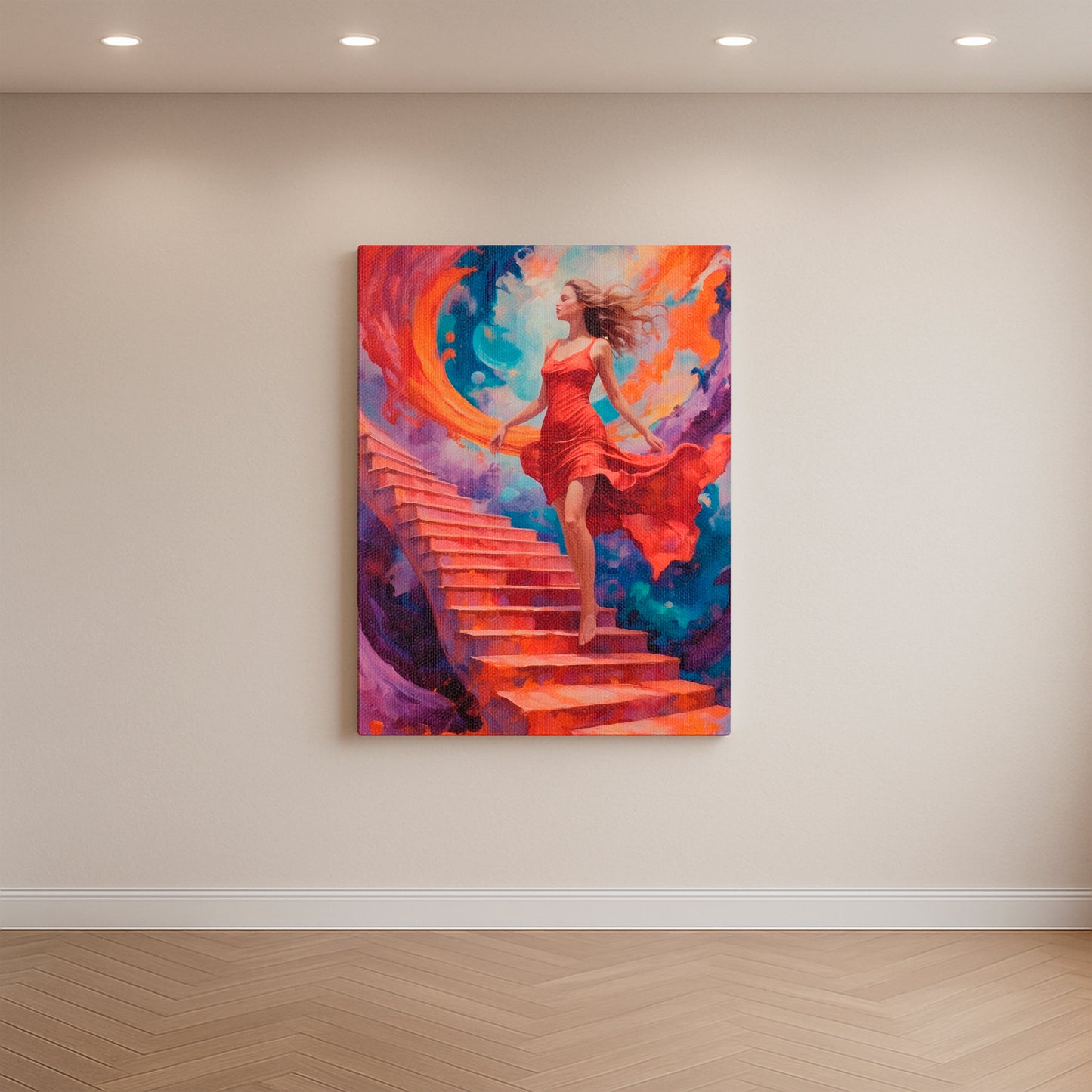 The Scarlet Voyage - Canvas