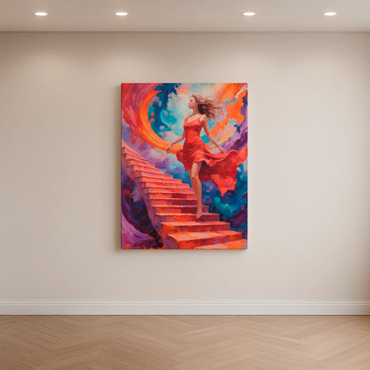 The Scarlet Voyage - Canvas