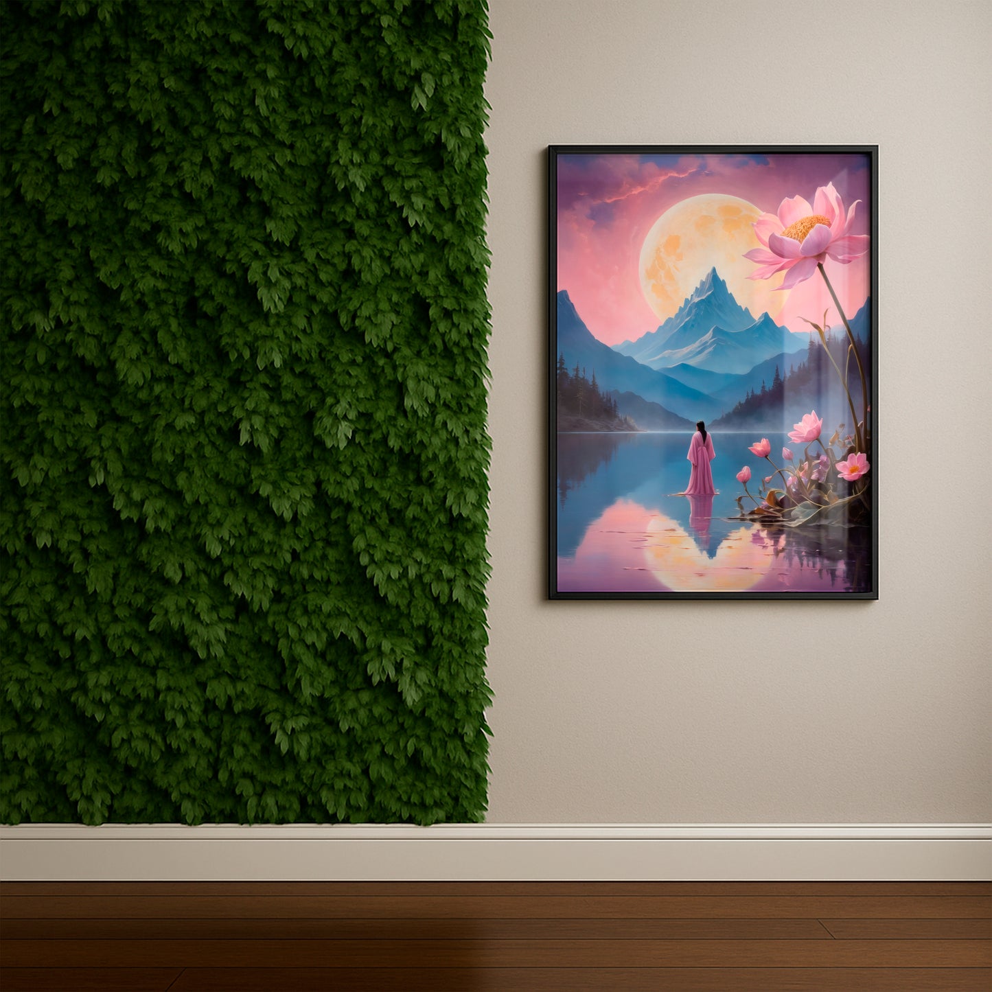 Moonlit Waters - Framed Matte