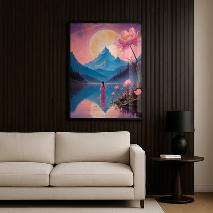 Moonlit Waters - Framed Matte