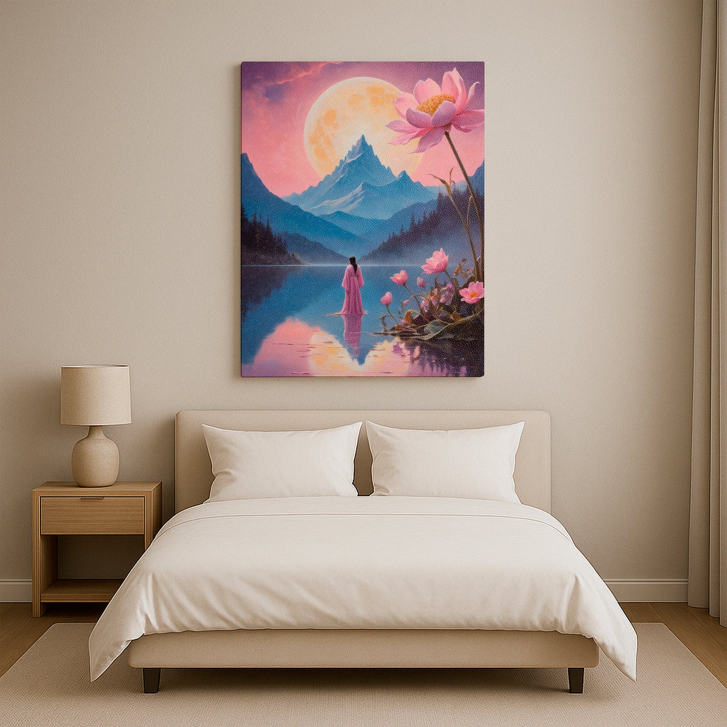 Moonlit Waters - Canvas