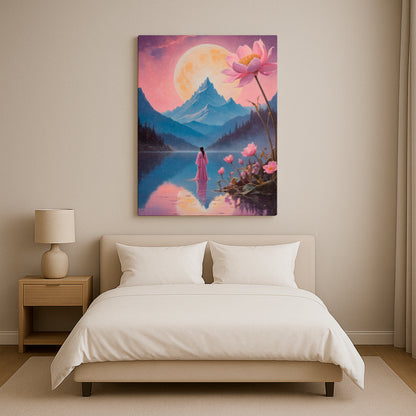 Moonlit Waters - Canvas