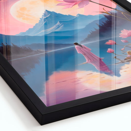 Moonlit Waters - Framed Matte