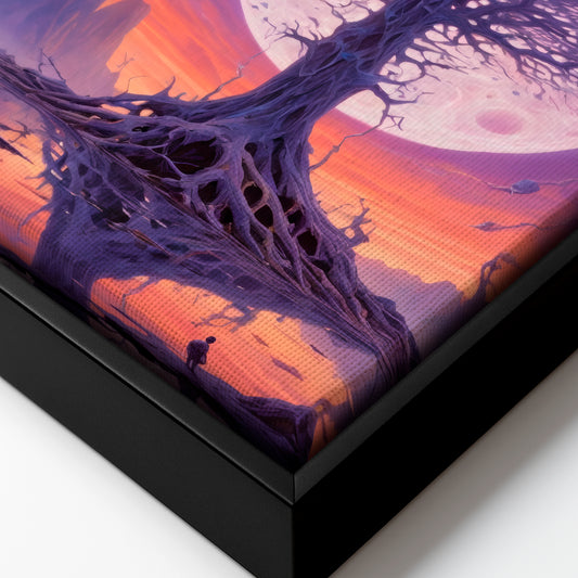 Dreams in Twilight - Framed Canvas