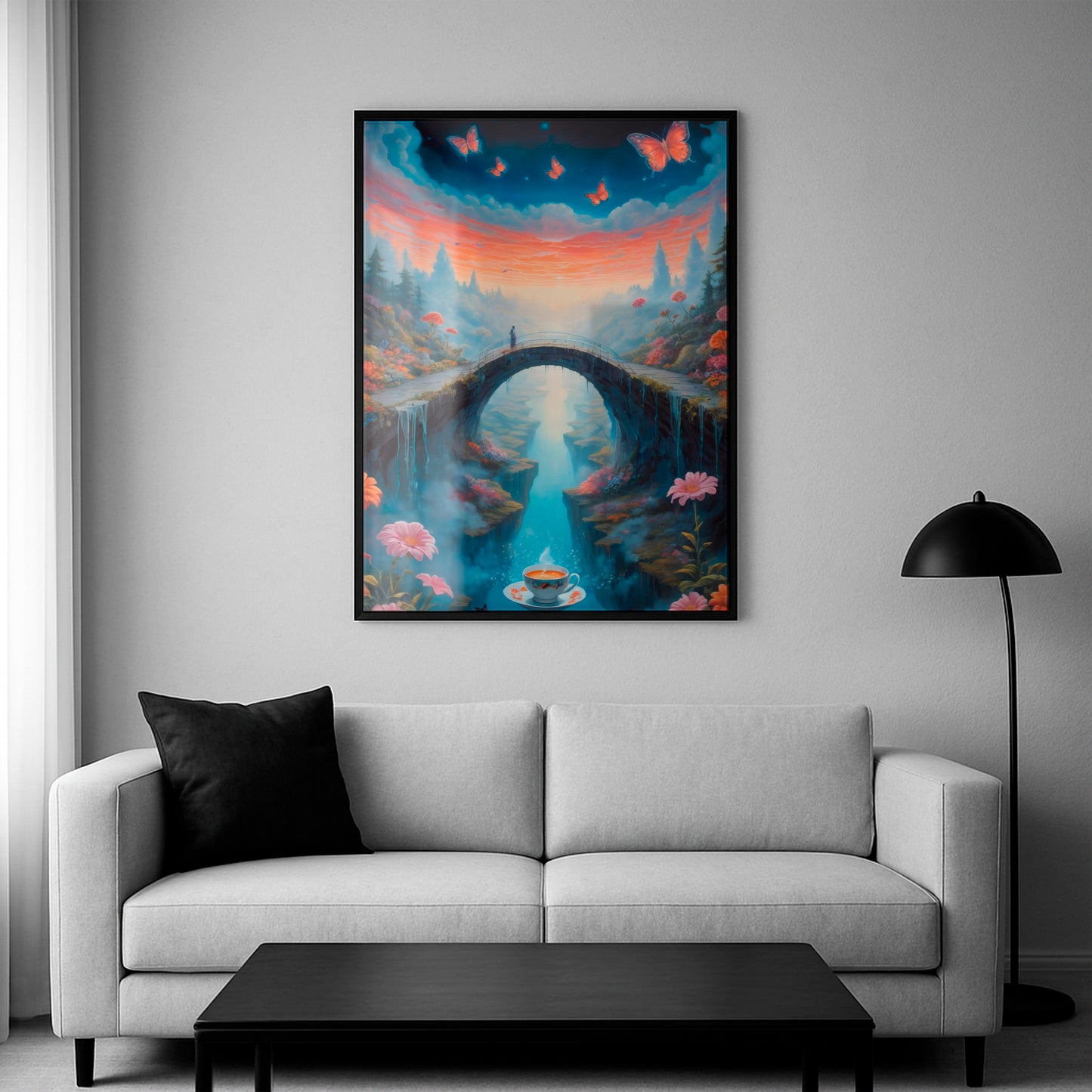 The Bridge to Peace - Framed Matte