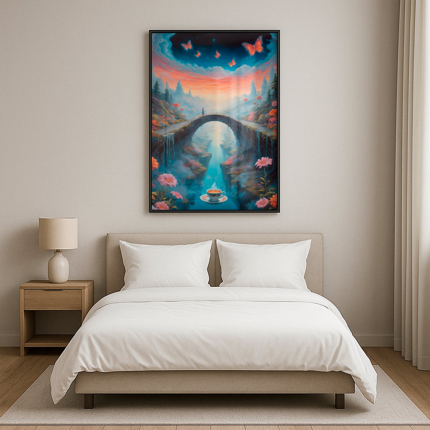 The Bridge to Peace - Framed Matte