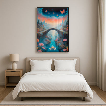 The Bridge to Peace - Framed Matte