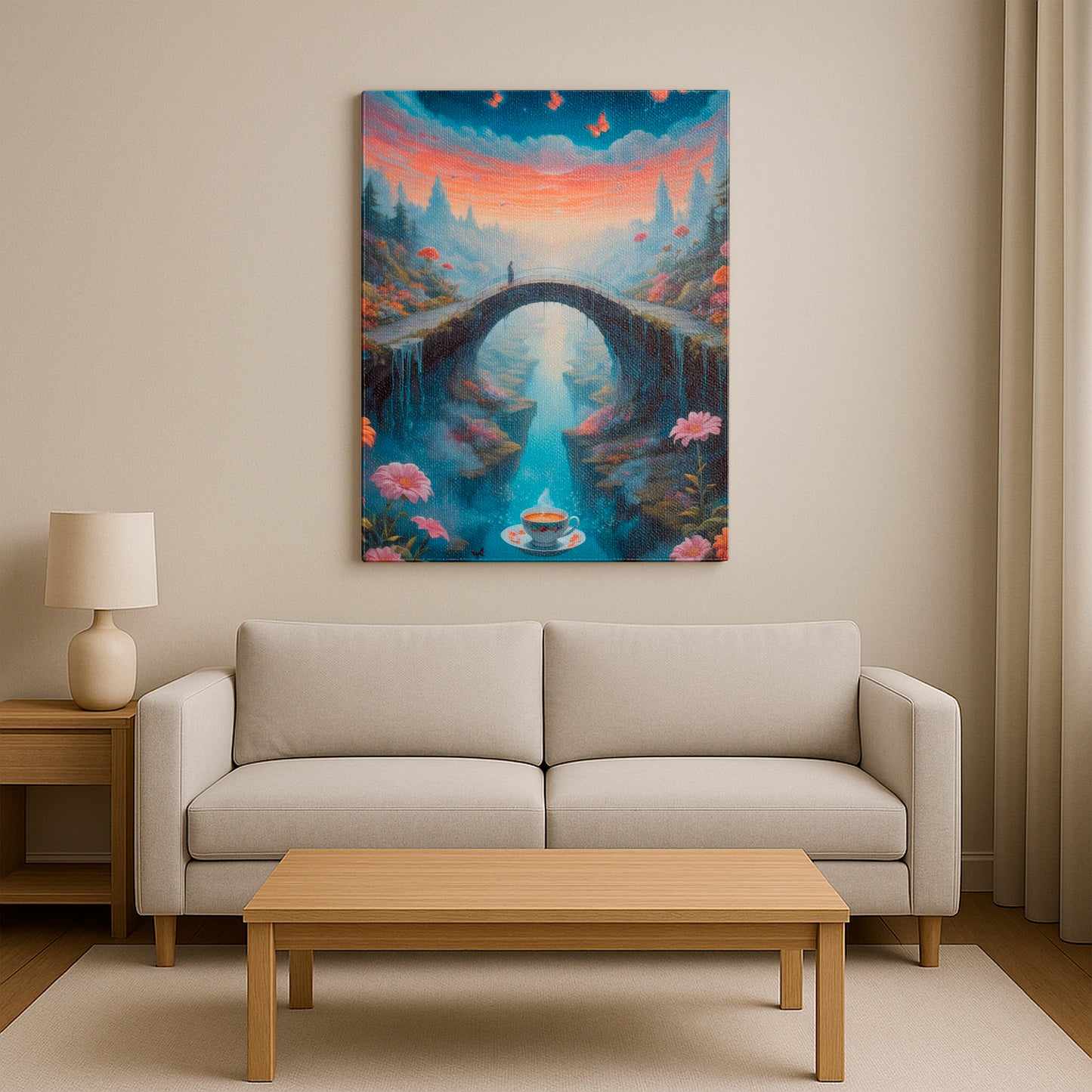 The Bridge to Peace - Canvas