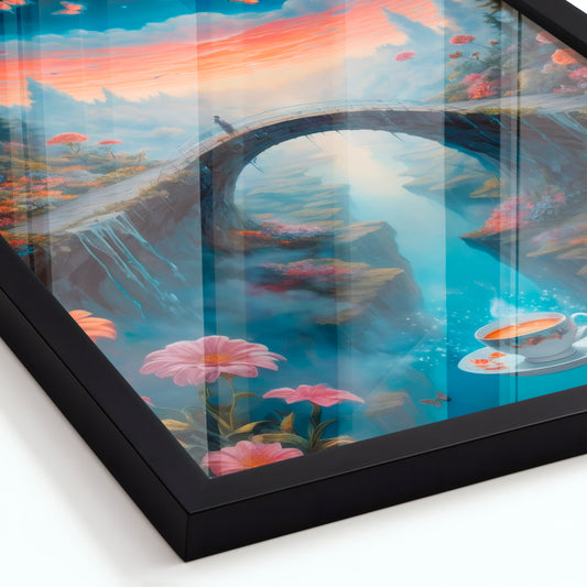 The Bridge to Peace - Framed Matte