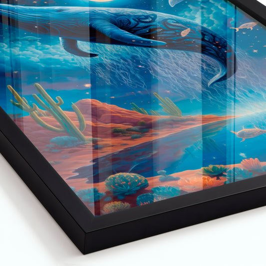 Celestial Swim - Framed Matte