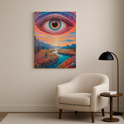 Eternal Gaze - Canvas