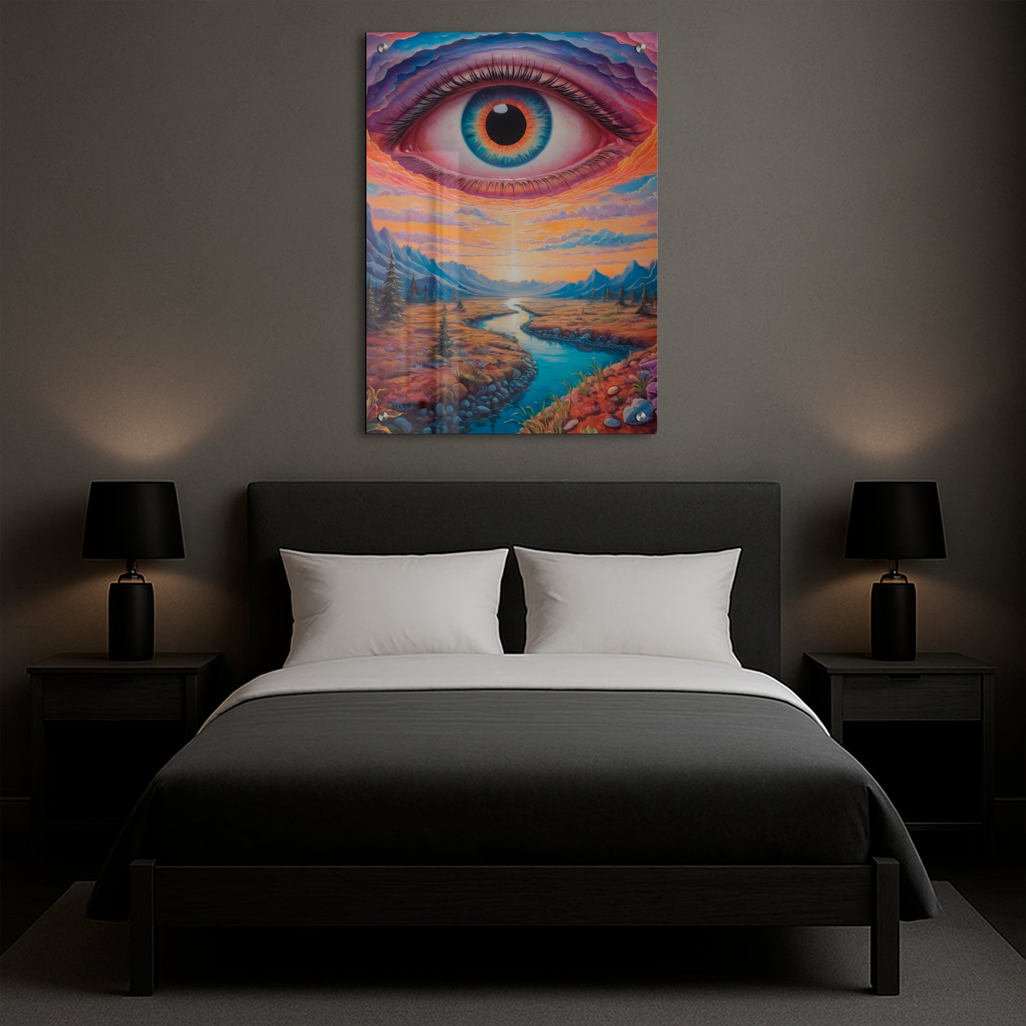Eternal Gaze - Acrylic