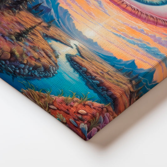 Eternal Gaze - Canvas