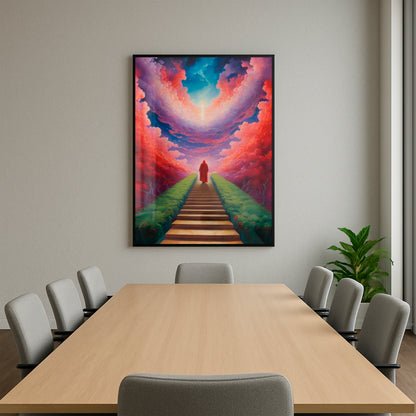 Ascending Beyond - Framed Matte