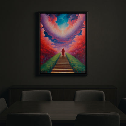 Ascending Beyond - Framed Canvas