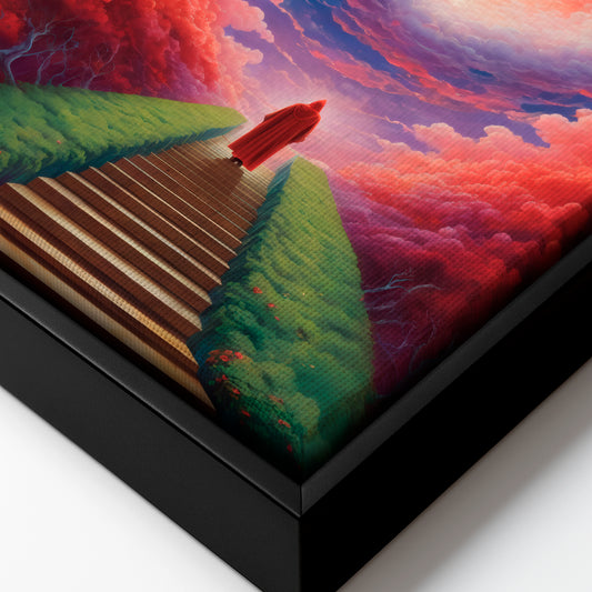 Ascending Beyond - Framed Canvas