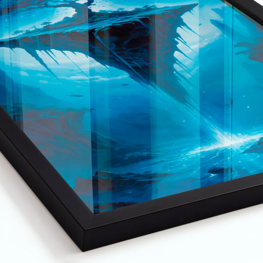 A Skybound Seed - Framed Matte