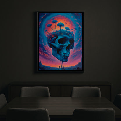 The Forgotten Mind - Framed Canvas