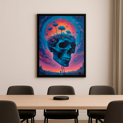 The Forgotten Mind - Framed Canvas