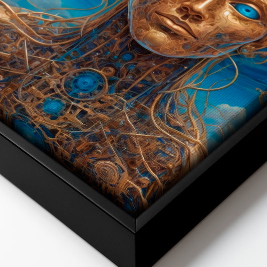 Mechanical Dreamer - Framed Canvas