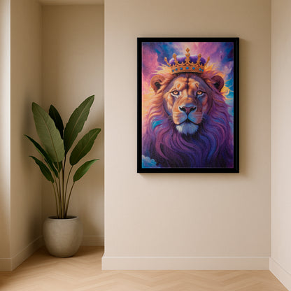 Sovereign Roar - Framed Canvas