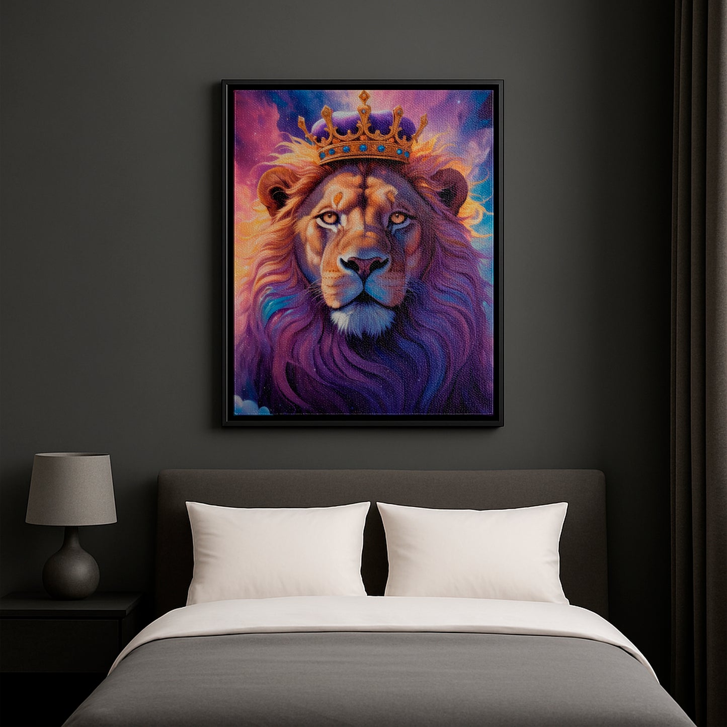 Sovereign Roar - Framed Canvas